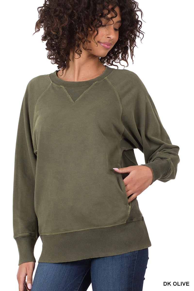 Sweatshirt with Pockets