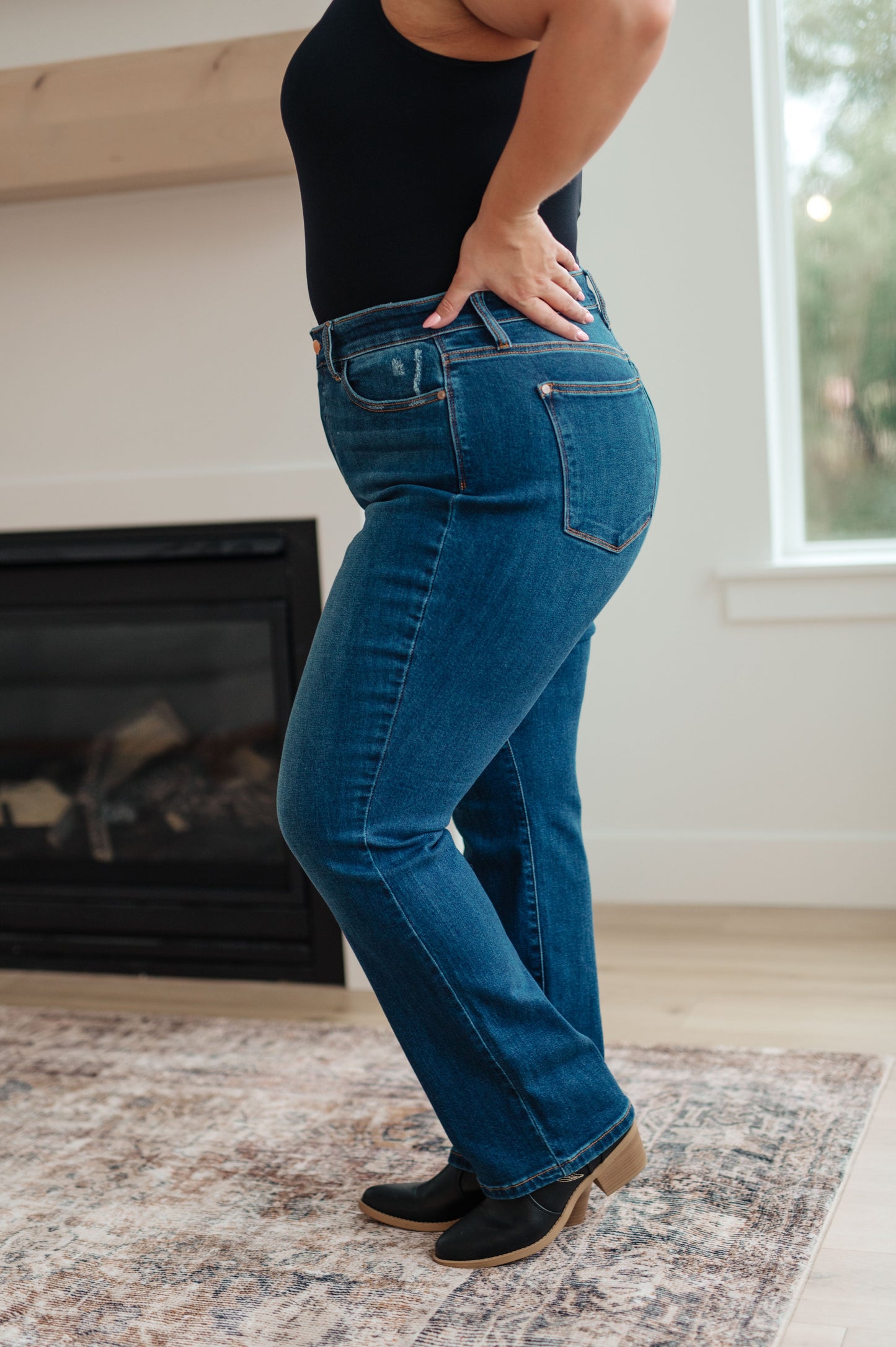 Judy Blue Pippa Button Fly Dad Jeans